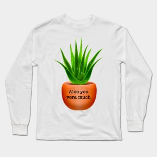Aloe vera Long Sleeve T-Shirt